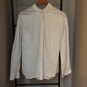 Banana Republic White Collared Shirt